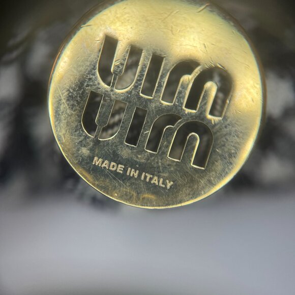 Miu Miu Houndstooth Scrunchie With Gold-Tone Charm - Picture 4 of 4